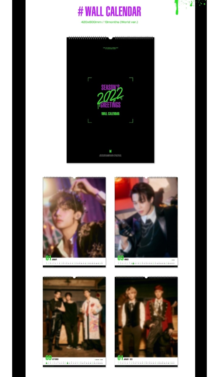[ONHAND] BTS 2022 Season's Greetings (Sealed) - Macalde