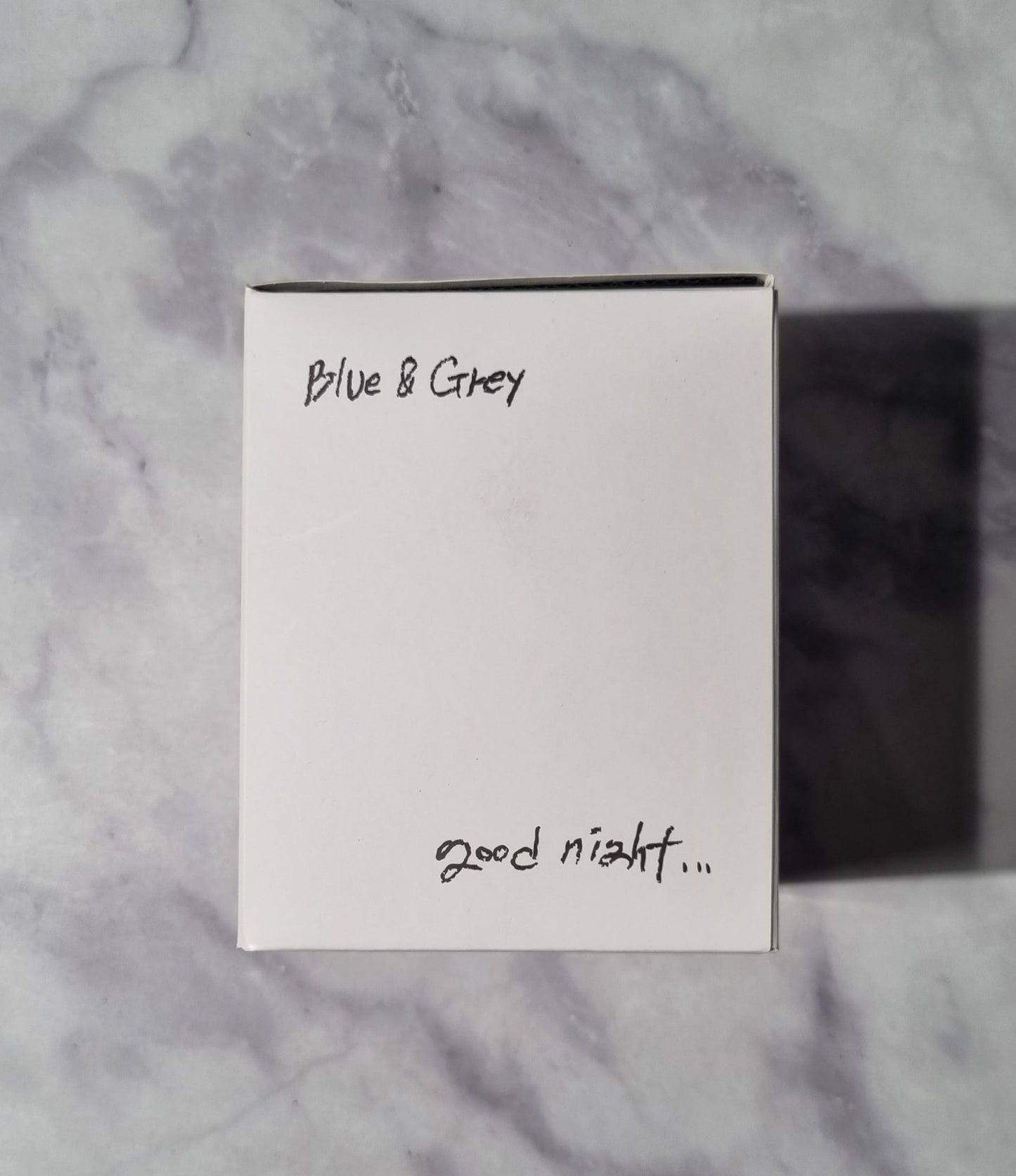 BTS BE Blue & Grey Candle Sealed