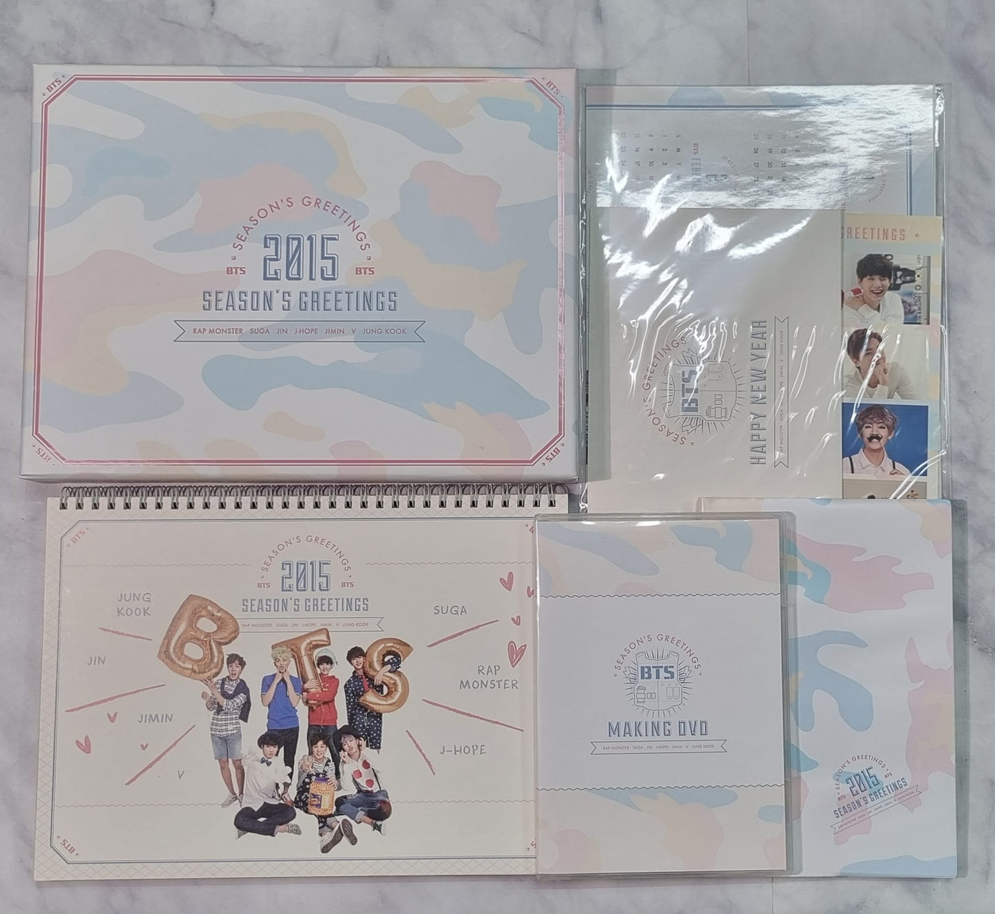 BTS 2015 Season's Greetings Unsealed