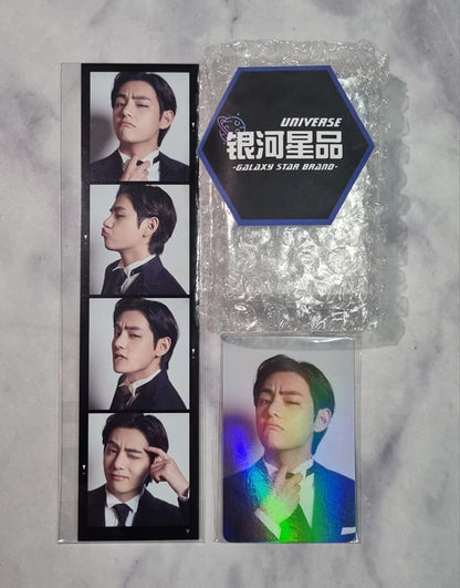 BTS 2021 The Fact China Taehyung Hologram, 4cut photo, Acrylic frame