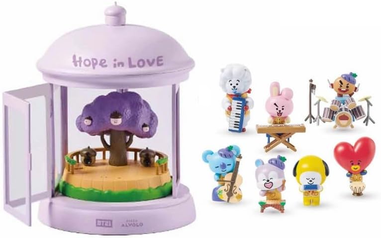 Official BT21 Hope in Love Mood Light x Pizza Alvolo