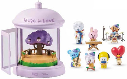 Official BT21 Hope in Love Mood Light x Pizza Alvolo