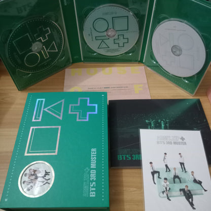 [ONHAND] BTS 3RD Muster Army Zip + DVD Unsealed
