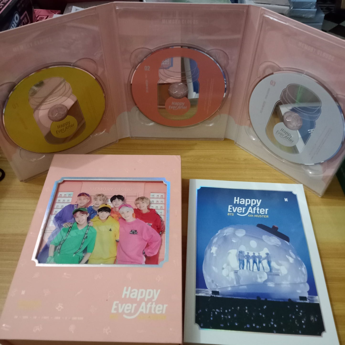 [ONHAND] BTS 4th MUSTER [Happy Ever After] DVD Unsealed