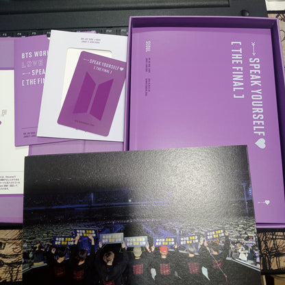 [ONHAND] BTS WORLD TOUR ‘LOVE YOURSELF : SPEAK YOURSELF’ [THE FINAL] Digital Code Unsealed