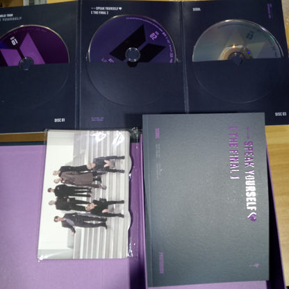 [ONHAND] BTS WORLD TOUR ‘LOVE YOURSELF : SPEAK YOURSELF’ [THE FINAL] Blu-ray Unsealed