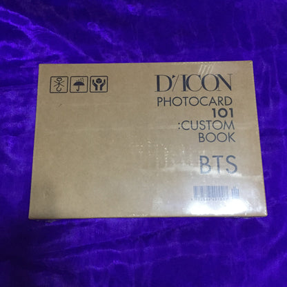 [ONHAND] D'icon Photocard 101: Custom Book BTS (Sealed)