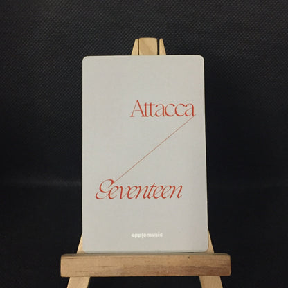 [ONHAND] Seventeen Joshua Attacca Apple Music
