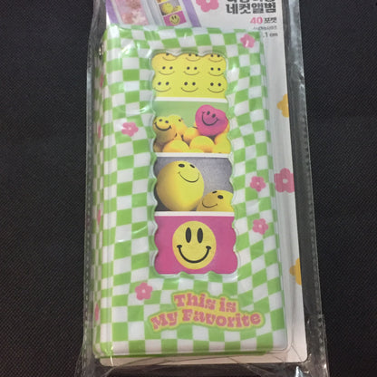 Collect Book Collbook Photocard Binder 40 Pockets Film Strip 4-Cut
