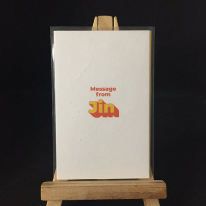 [ONHAND] BTS Butter Message Card
