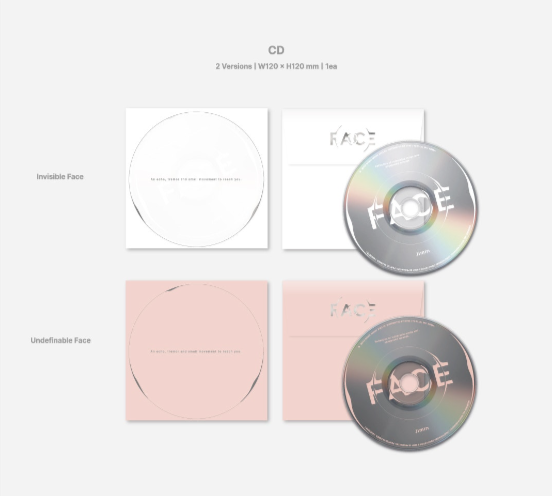 [ONHAND] Jimin (BTS) 'Face' New Single Album (Unsealed)