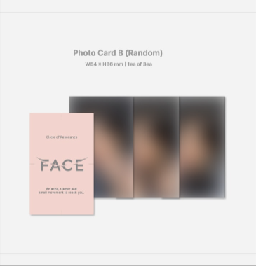 [ONHAND] Jimin (BTS) 'Face' New Single Album (Unsealed)