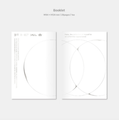[ONHAND] Jimin (BTS) 'Face' New Single Album (Unsealed)