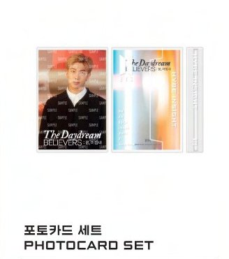 [PRE-ORDER] BTS The Daydream Believers Photocard Tingi