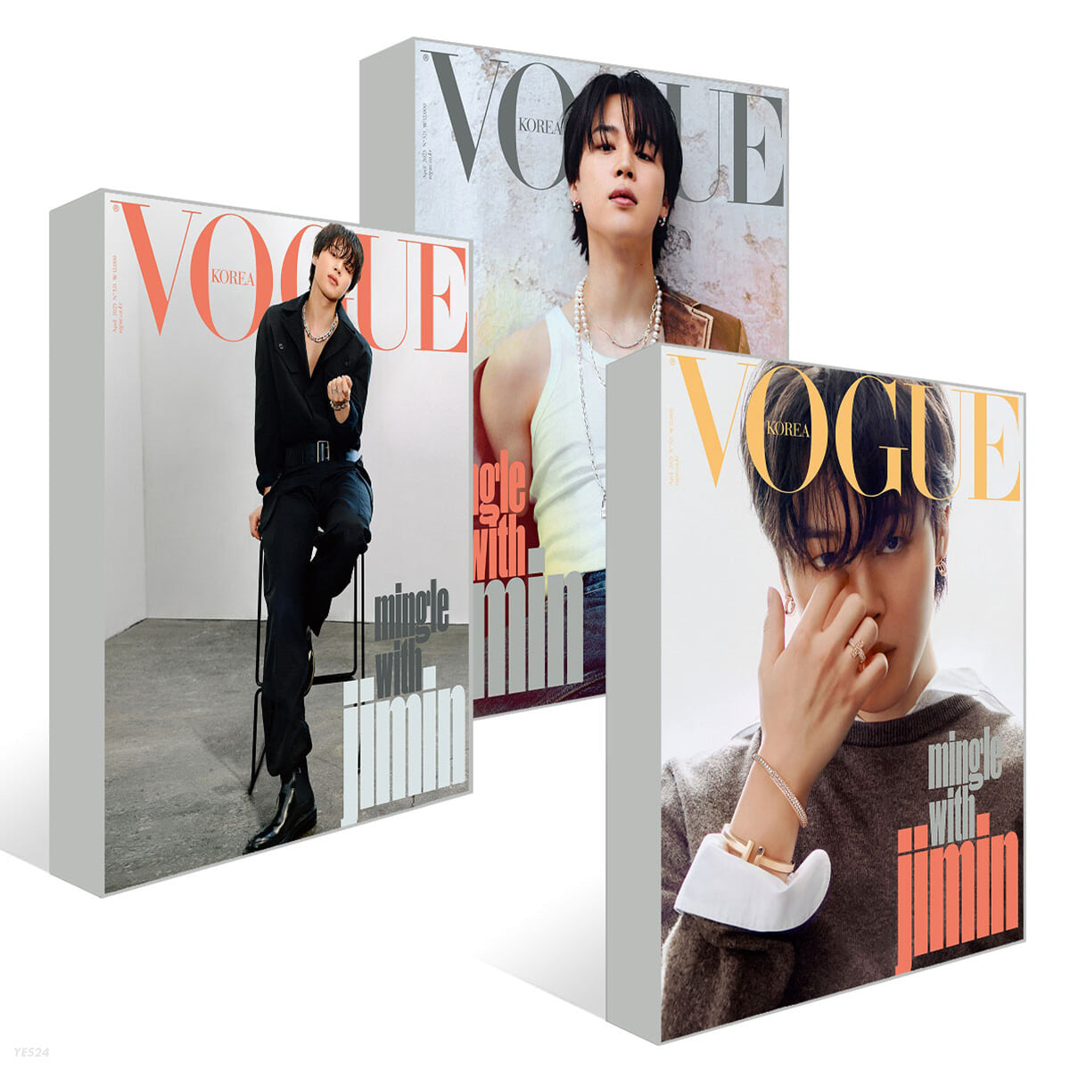[ONHAND] VOGUE A,B,C : 4월 [2023]  COVER : BTS JIMIN