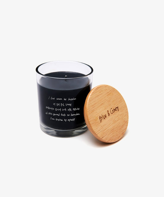 BTS BE Blue & Grey Candle Sealed