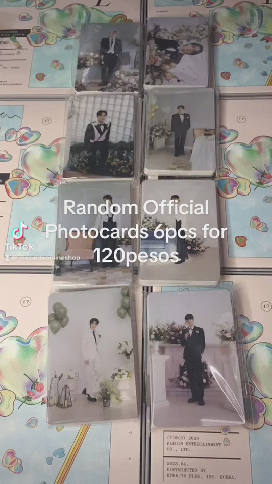 [ONHAND] FML Carat Version Non-random Photocards Tingi