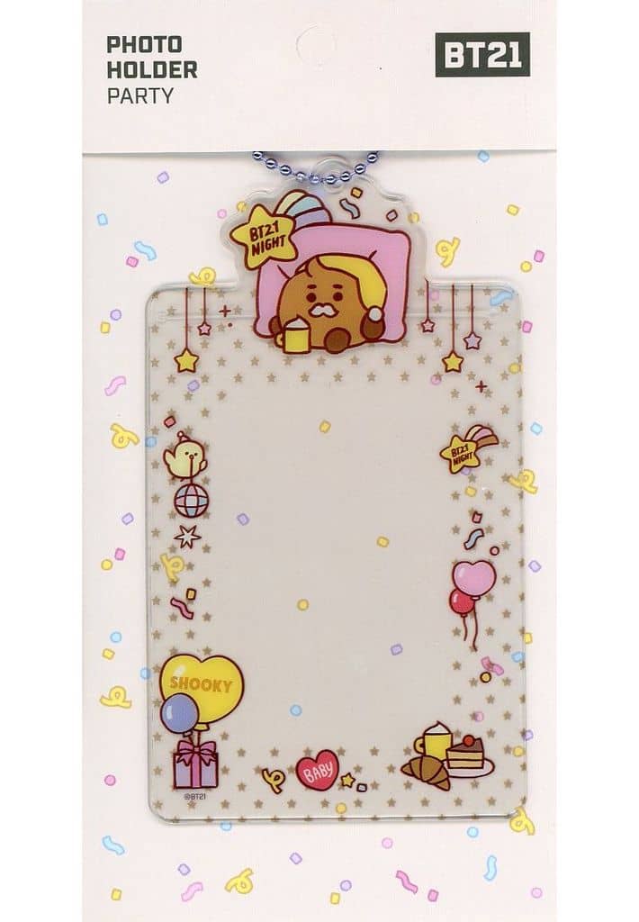 [BT21] SHOOKY Photo Holder PARTY