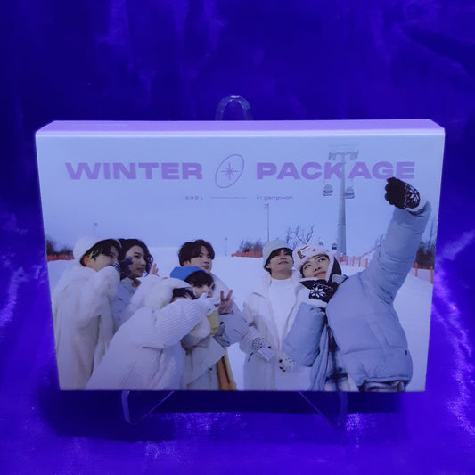 [ONHAND] BTS Winter Package 2021 Mini Photo Box - Macalde