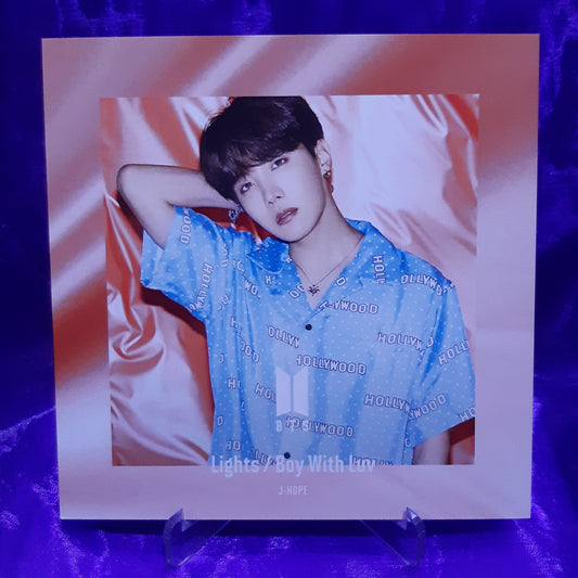 [ONHAND] BTS Jhope Lights/Boy with Luv Photocard - Macalde