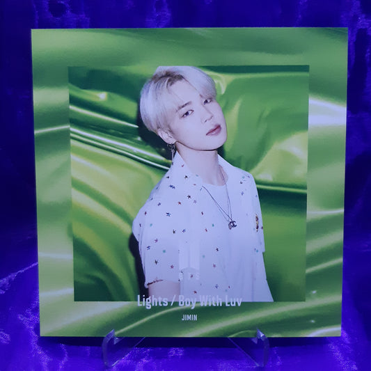 [ONHAND] BTS Jimin Lights/Boy with Luv Photocard - Macalde