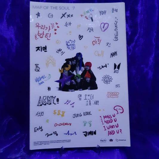 [ONHAND] BTS Map of the Soul 7 Sticker - Macalde