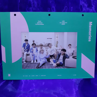 [ONHAND] BTS Memories of 2020 Paper Frame + Postcard - Macalde