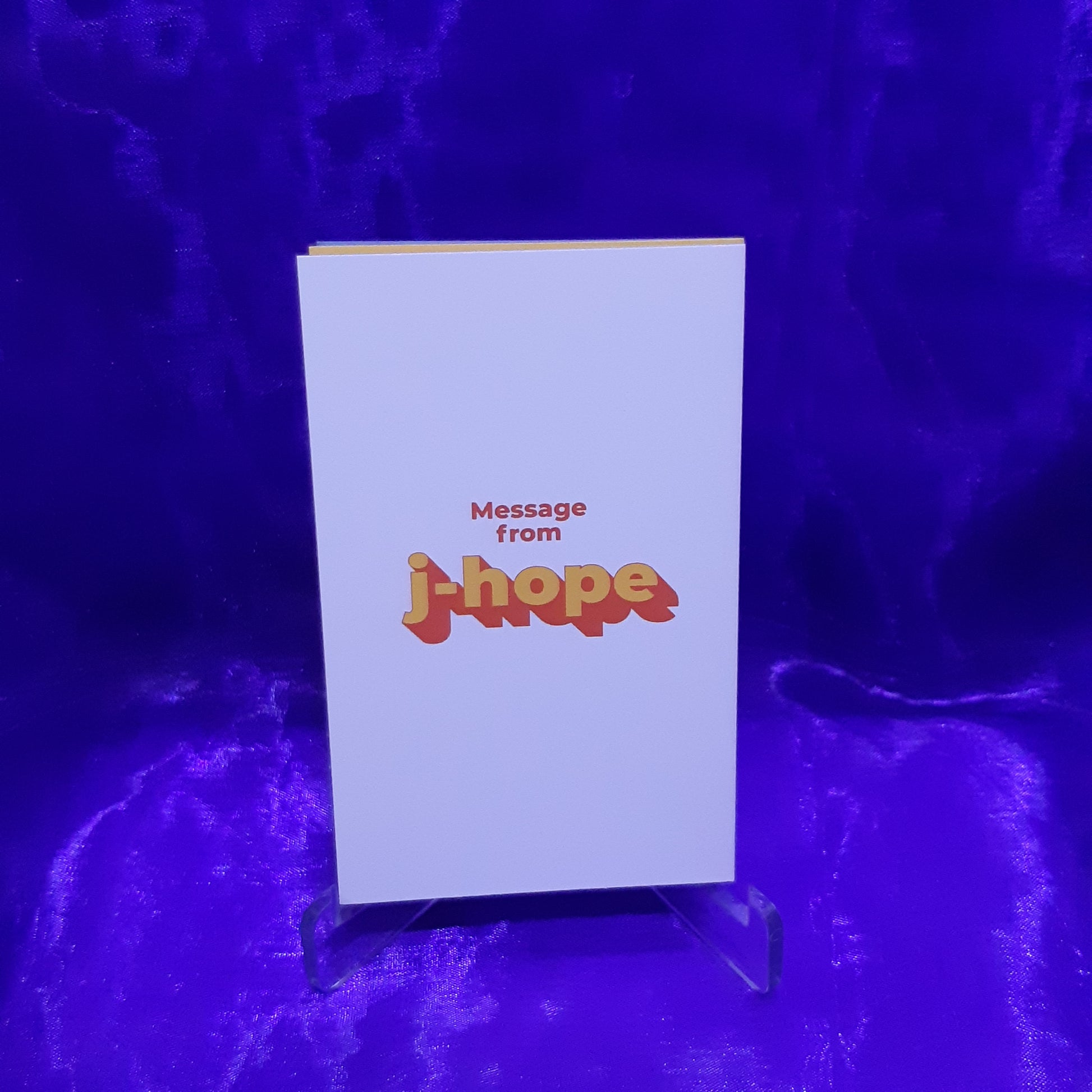[ONHAND] BTS BUTTER Message Card - Macalde