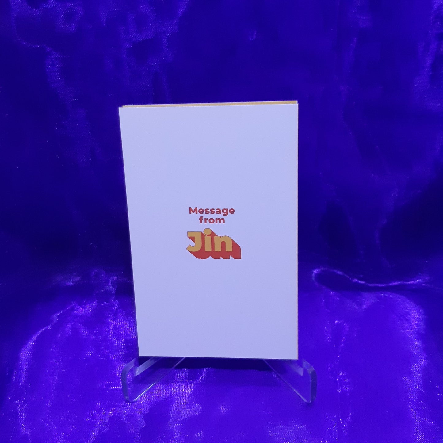 [ONHAND] BTS BUTTER Message Card - Macalde