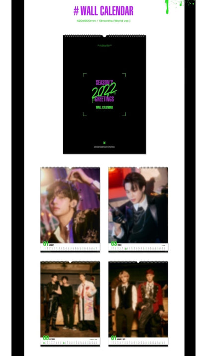 [ONHAND] BTS 2022 Season's Greetings (Sealed) - Macalde