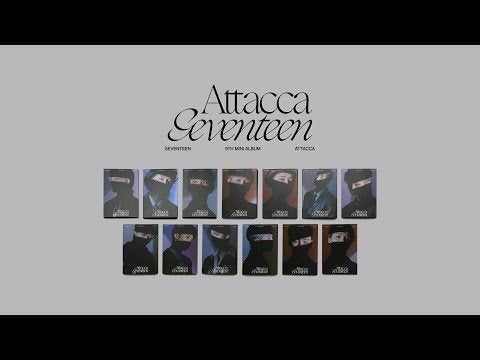 [PRE-ORDER] SEVENTEEN 9th mini album 'Attacca' (CARAT Version) Random - Macalde