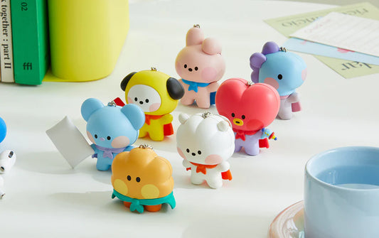 [PRE-ORDER] Line Friends BT21 Minini Sound Figure Keyring