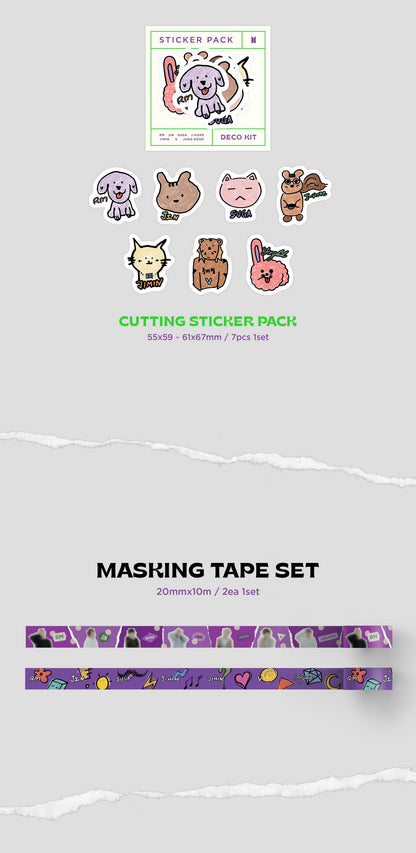 [ONHAND] BTS Deco Kit (Sealed) - Macalde