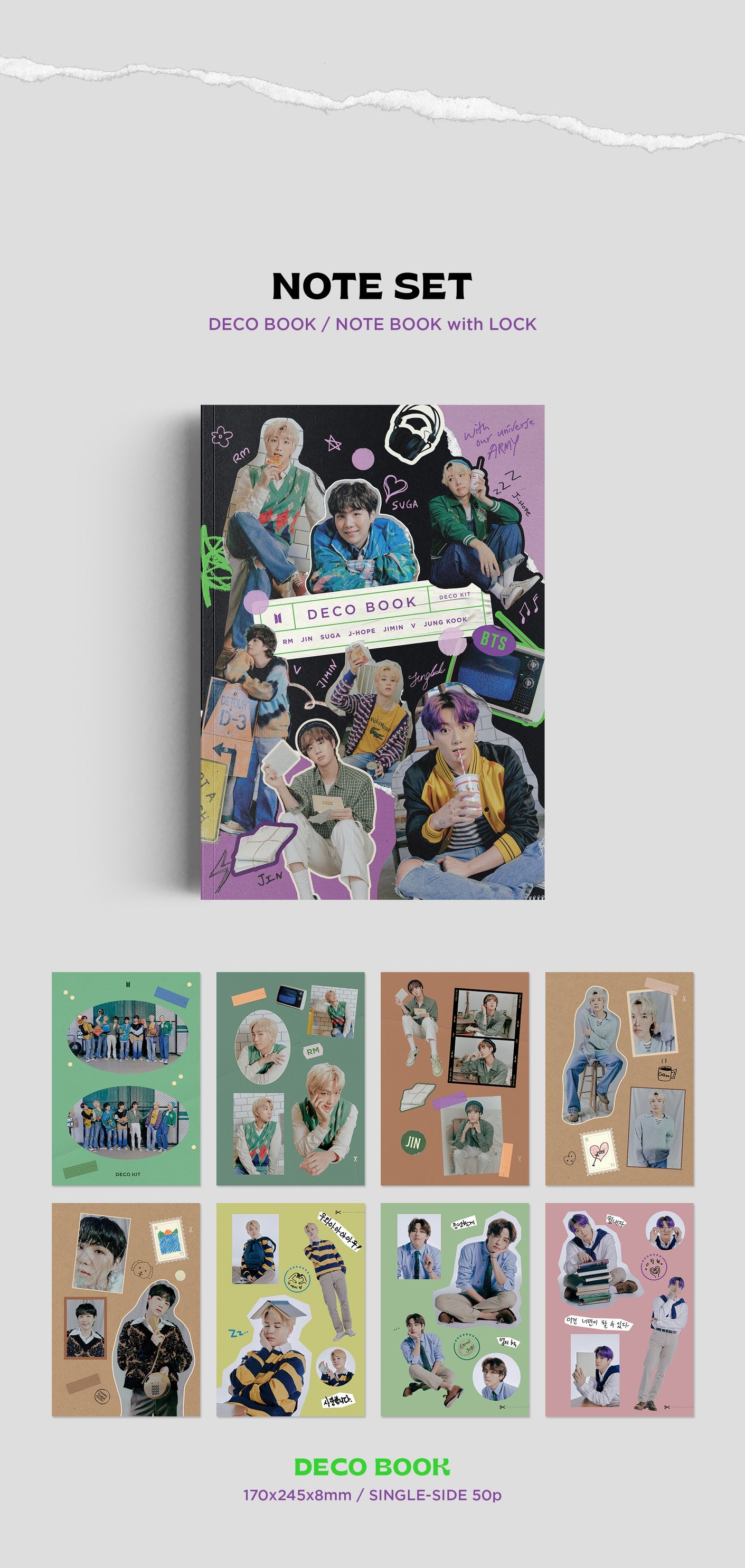 [ONHAND] BTS Deco Kit (Sealed) - Macalde