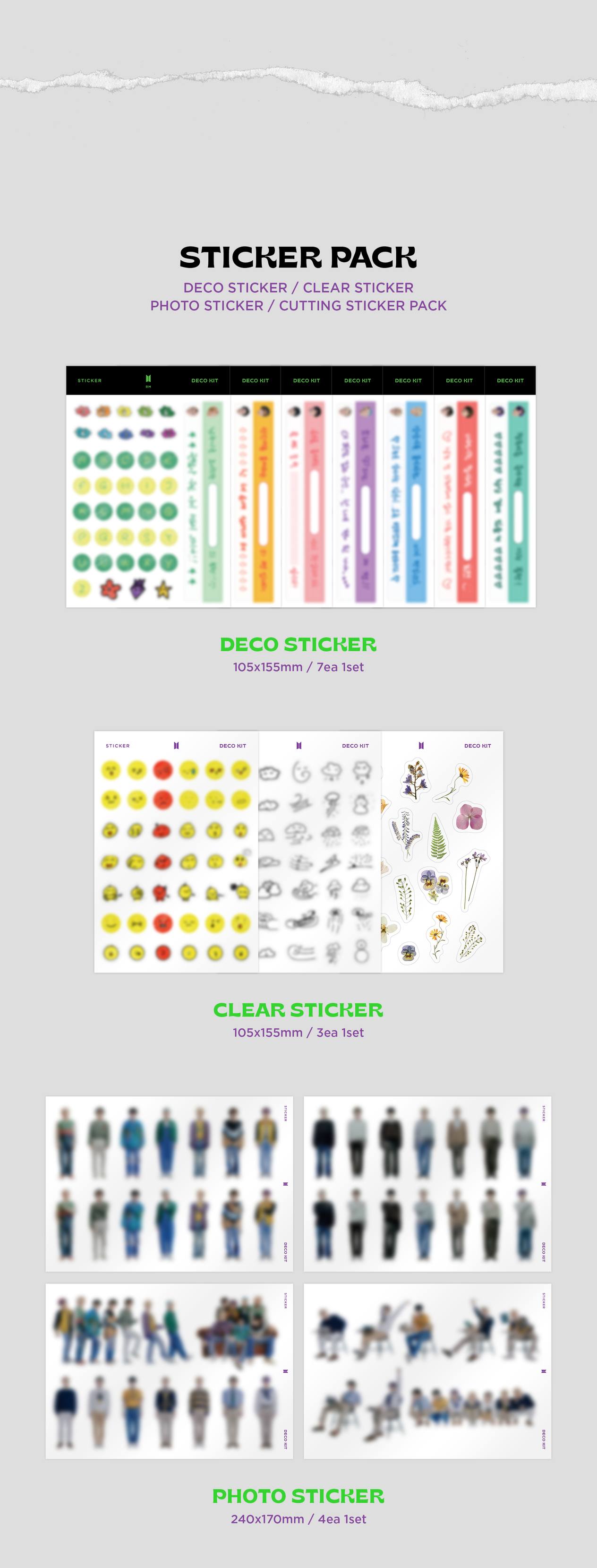 [ONHAND] BTS Deco Kit (Sealed) - Macalde