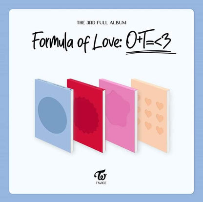 [ONHAND] TWICE- FORMULA of LOVE: 0+T=<3 (Sealed) - Macalde