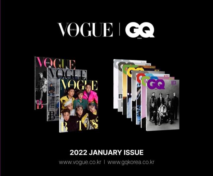 [ONHAND] BTS Magazine GQ and VOGUE - Macalde