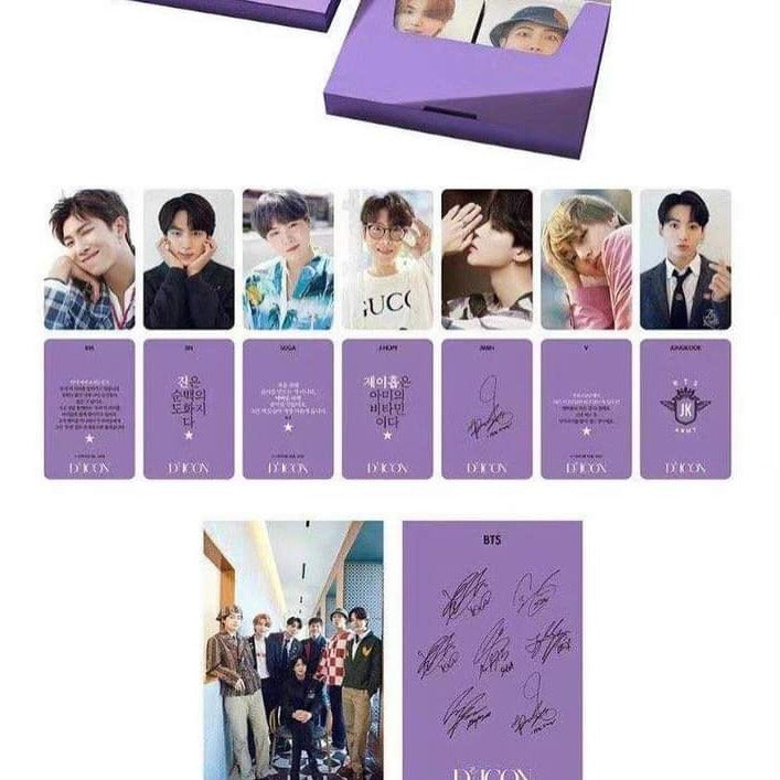 [ONHAND] D'icon Photocard 101: Custom Book BTS Tingi - Macalde