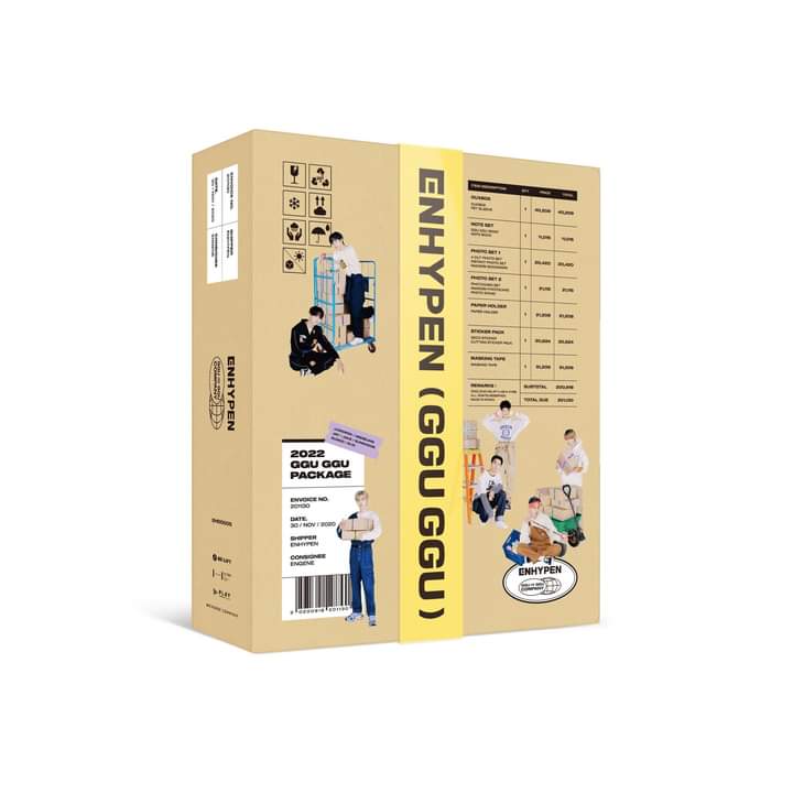 [ONHAND] Enhypen 2022 Ggu Ggu Package (Sealed) - Macalde