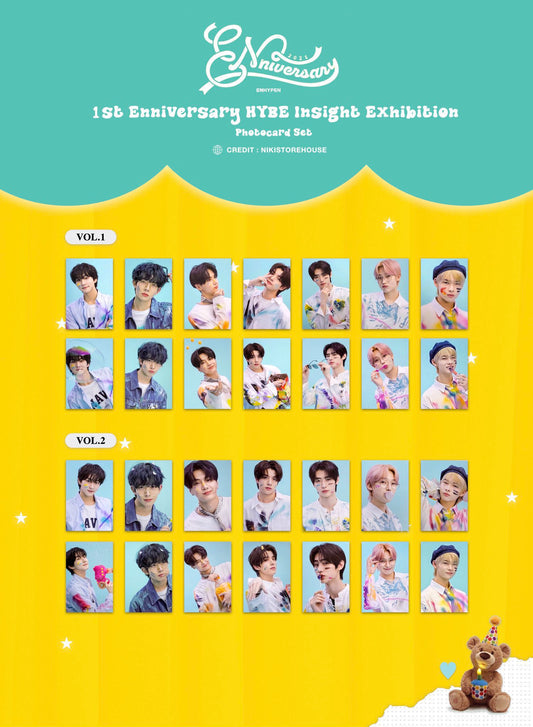 [ONHAND] Enhypen 1st Anniversary ENniversary Hybe Insight Photocards - Macalde
