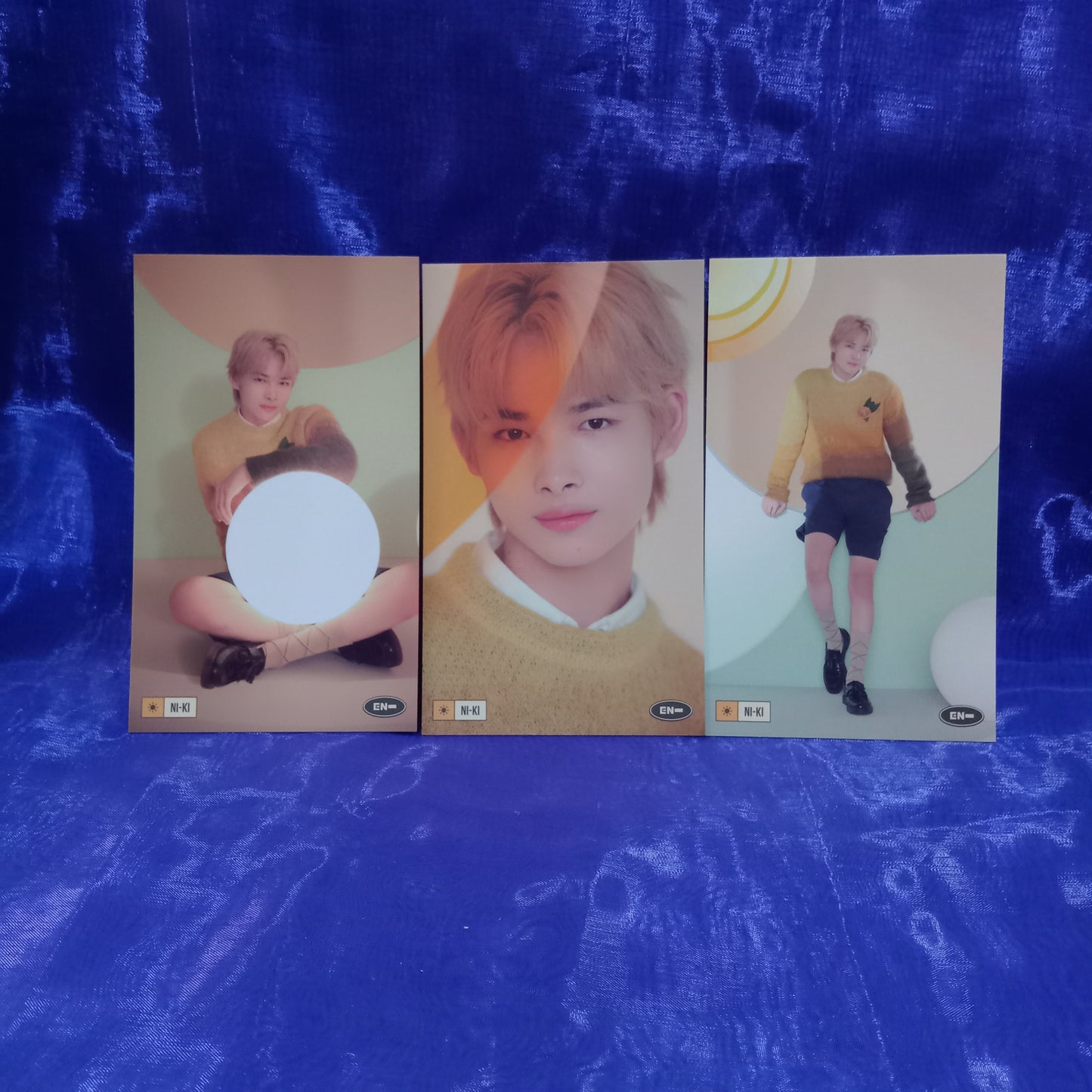 [ONHAND] ENHYPEN Heeseung + Ni-Ki Weather Lab Card Set - Macalde