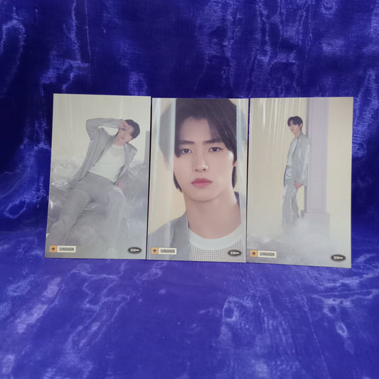 [ONHAND] ENHYPEN Sunghoon + Sunoo Weather Lab Card Set - Macalde