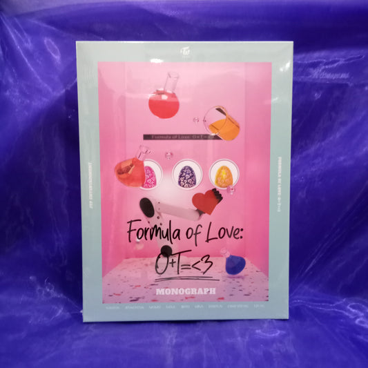 [ONHAND] TWICE - Formula of Love Monograph Album (Sealed) - Macalde