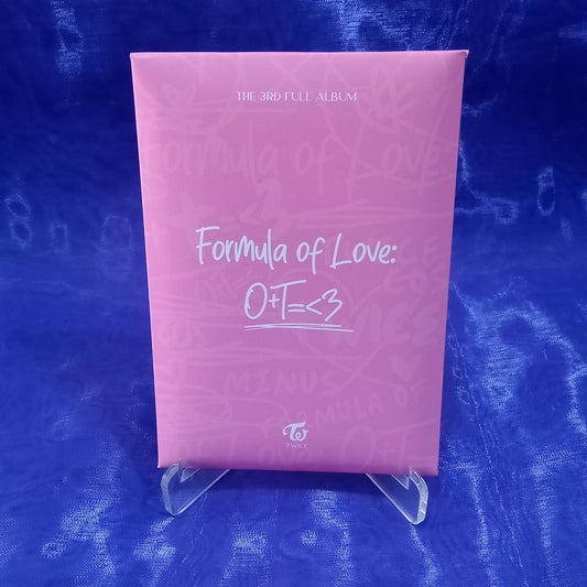 [ONHAND] TWICE - Formula of Love POB Photocard Set - Macalde
