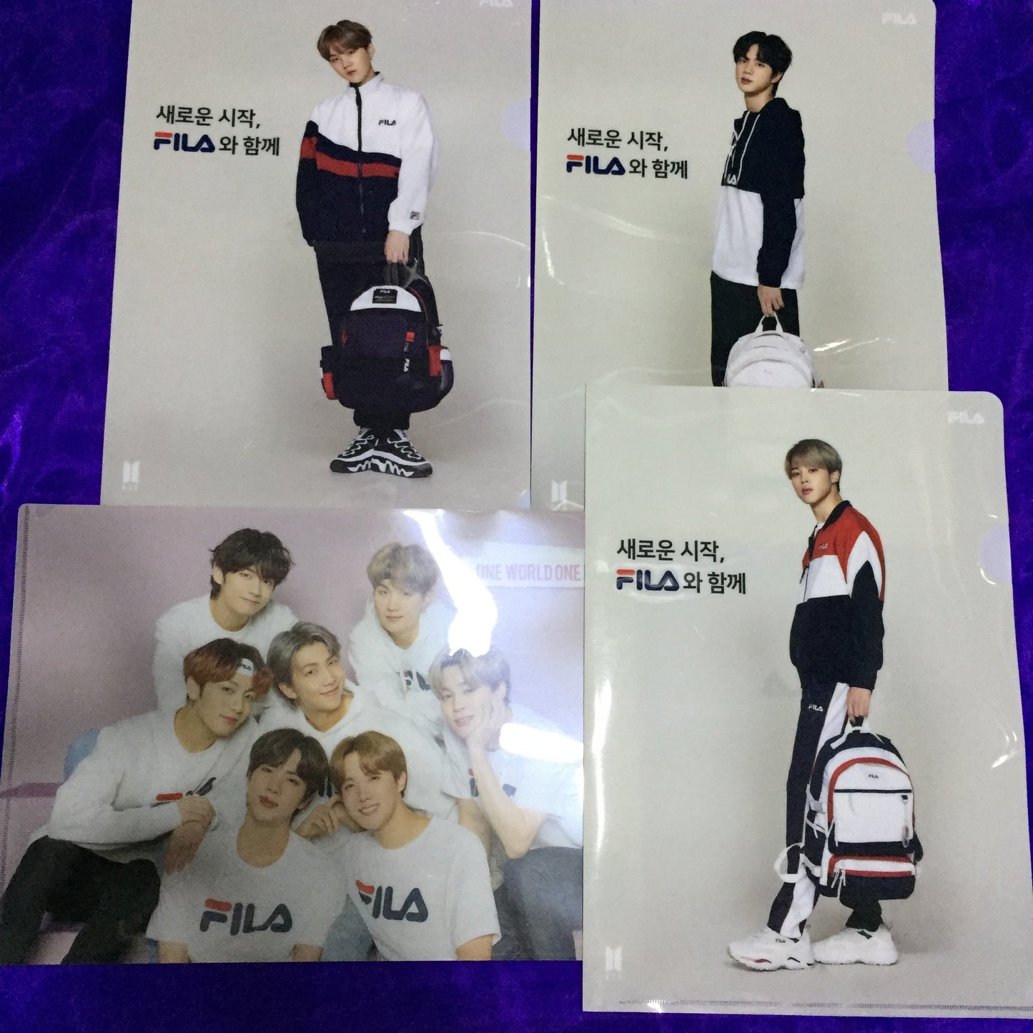 [ONHAND] BTS x Fila L Folder - Macalde
