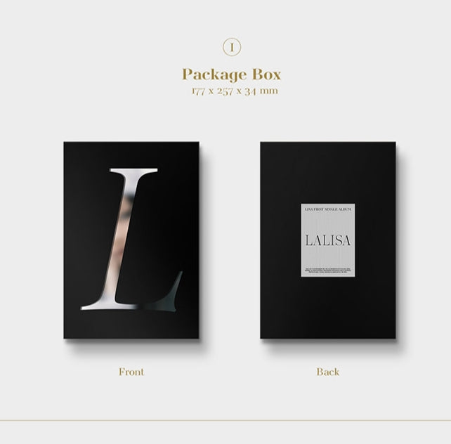 [PRE-ORDER] Lisa First Single Album [LALISA] (Sealed) - Macalde