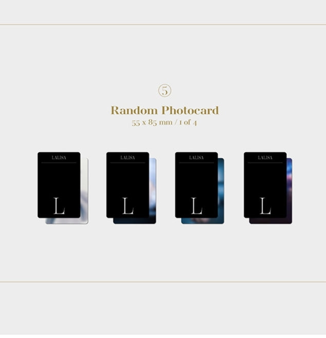 [PRE-ORDER] Lisa First Single Album [LALISA] (Sealed) - Macalde