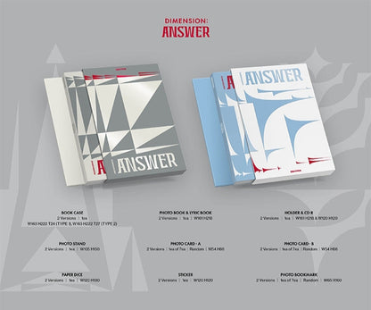 [ONHAND] ENHYPEN DIMENSION : ANSWER CHOOSE YOUR VERSION (Unsealed) - Macalde