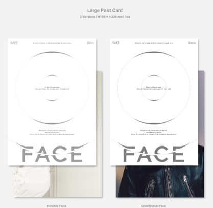 [ONHAND] Jimin (BTS) 'Face' New Single Album (Sealed)