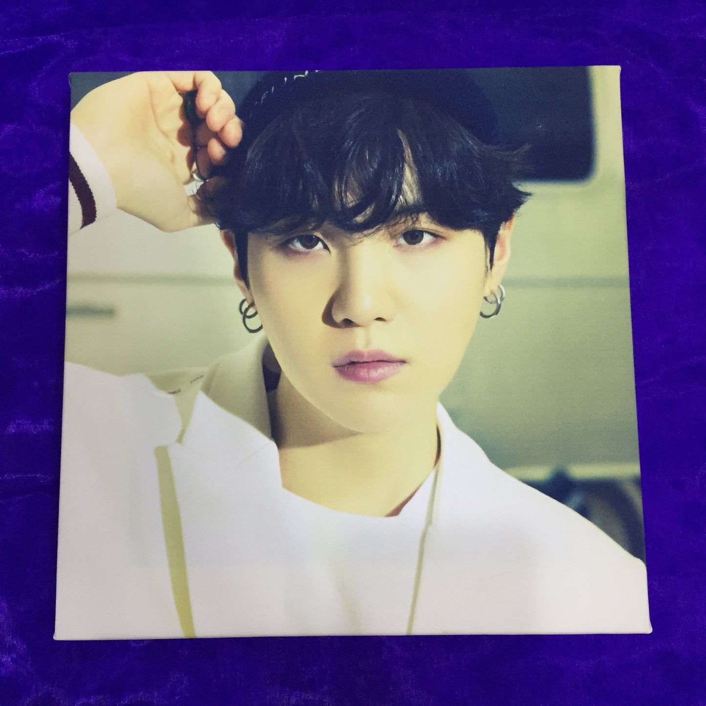 [ONHAND] BTS Photo Canvas (Purple)
